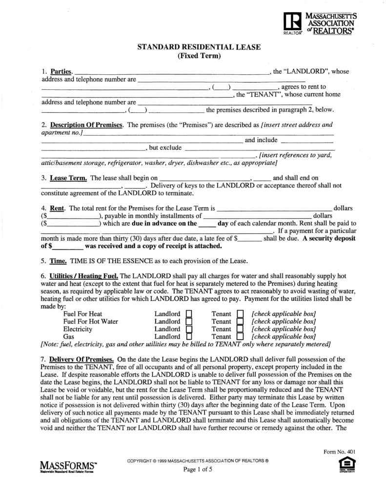 free-massachusetts-standard-residential-lease-agreement-pdf