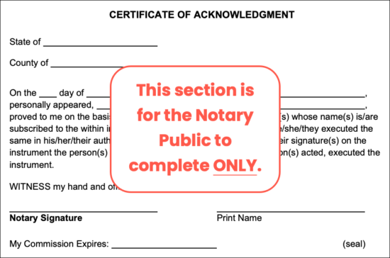maryland notarized bill of sale sample