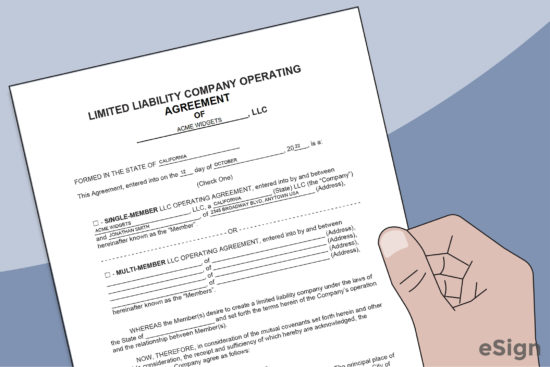 Free Llc Operating Agreement Template Pdf Word