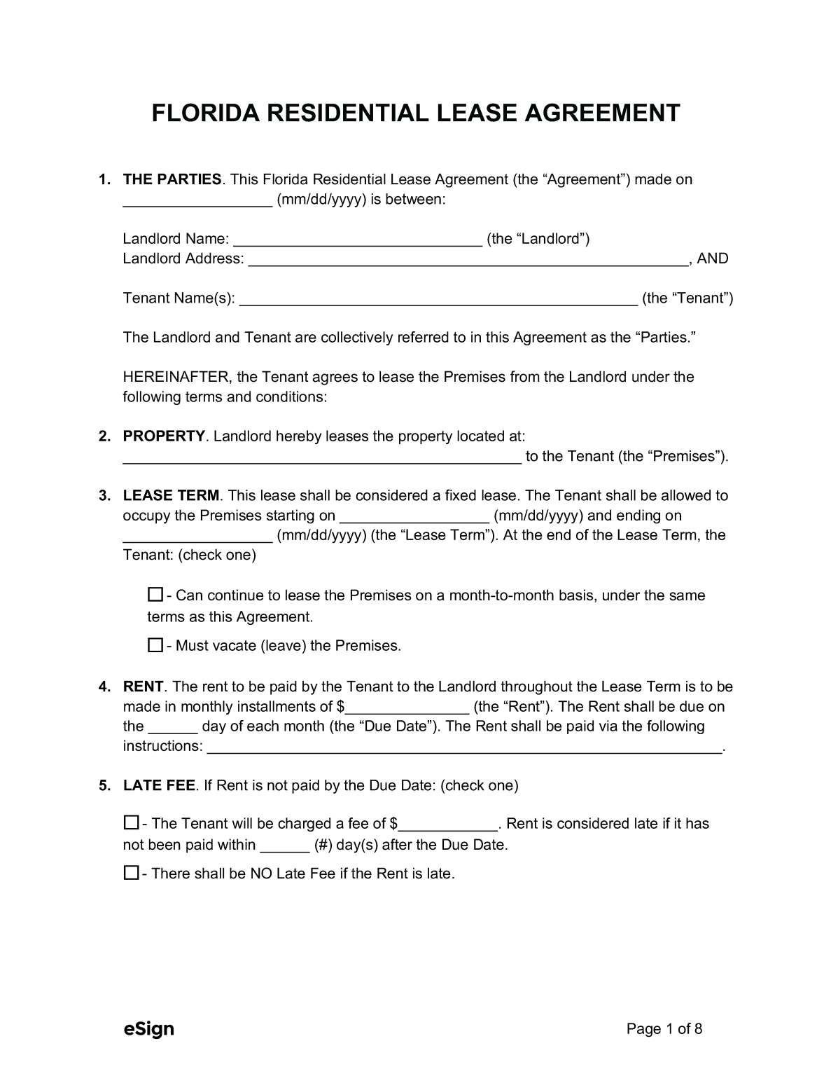 free-florida-rental-lease-agreement-templates-6-pdf