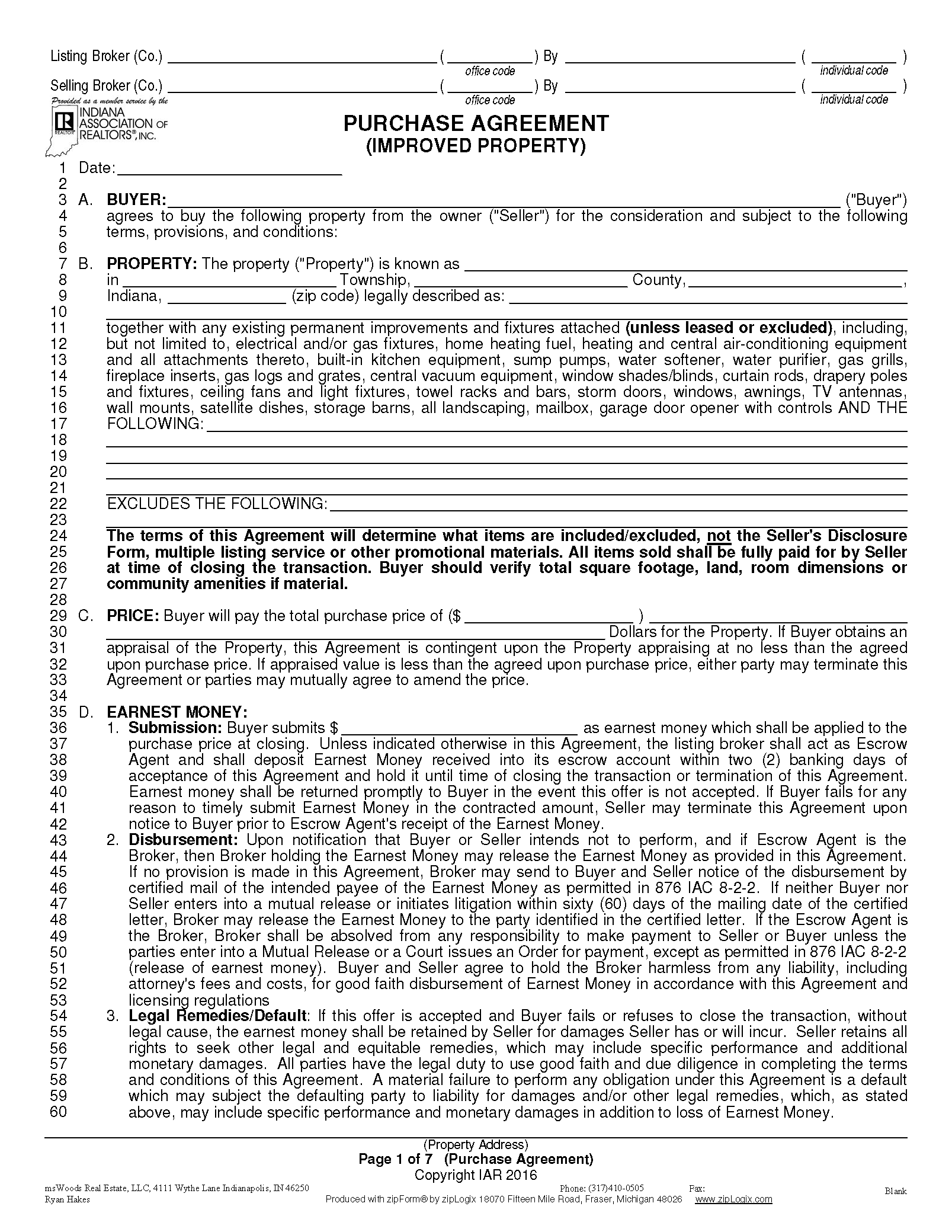 free-indiana-residential-purchase-and-sale-agreement-pdf-word