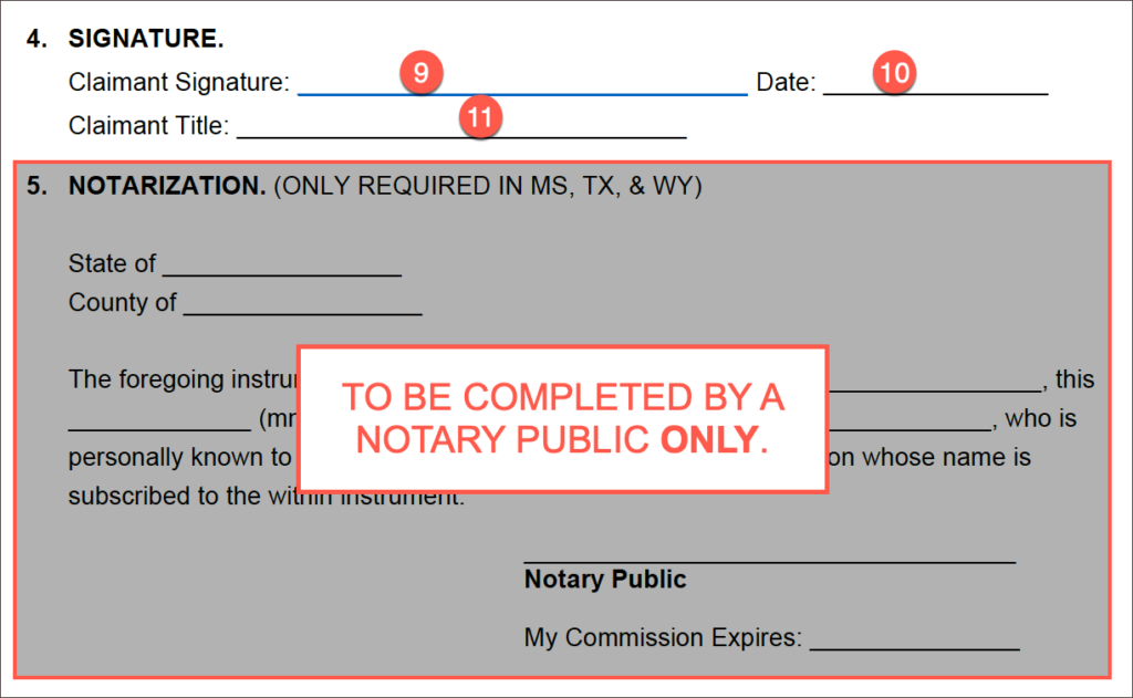 Free Lien Waiver Forms PDF Word