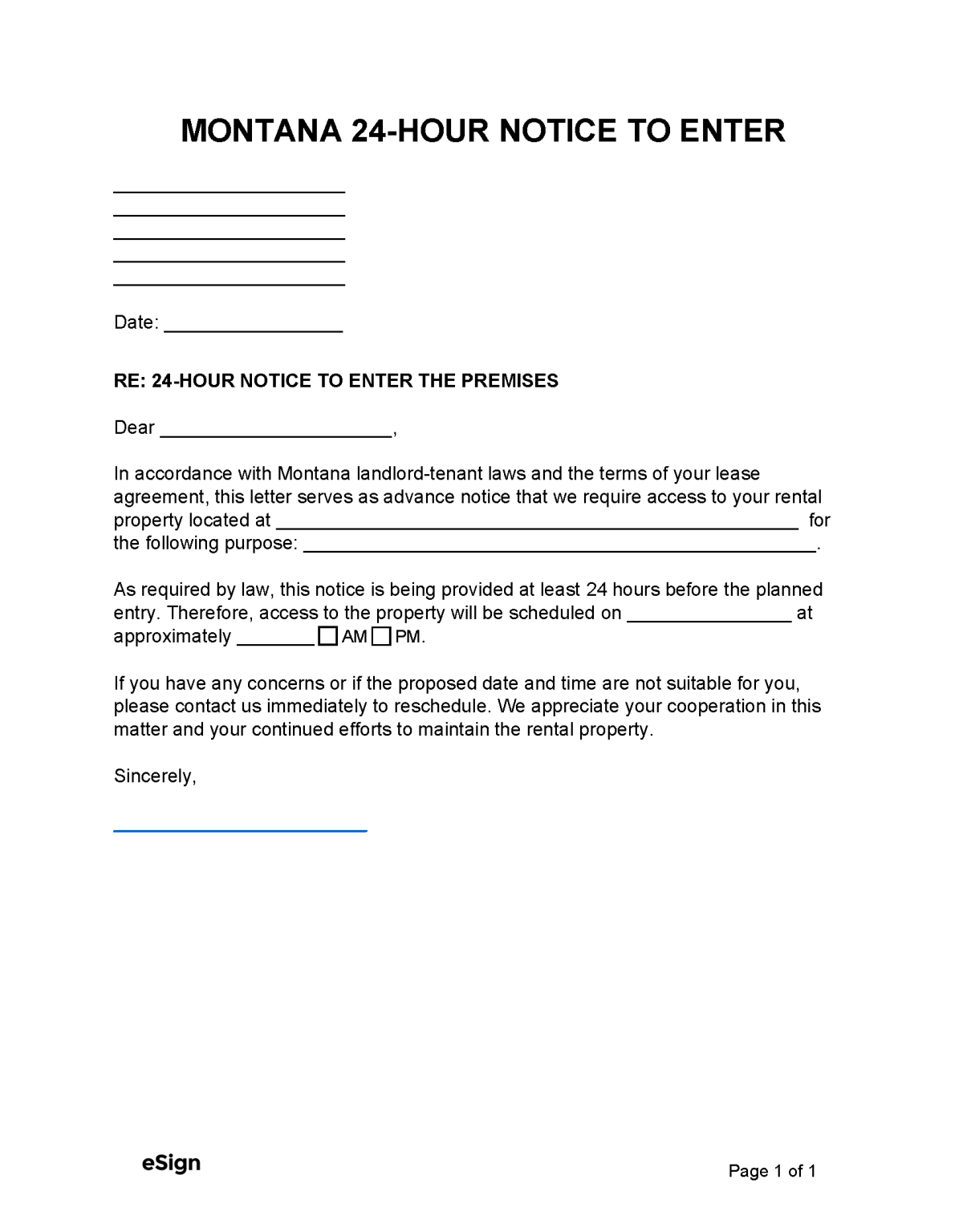 free-montana-landlord-notice-to-enter-24-hour-pdf-word