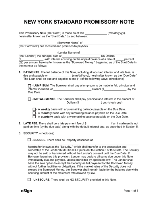 Free New York Deed Of Trust Form Pdf Word 4537