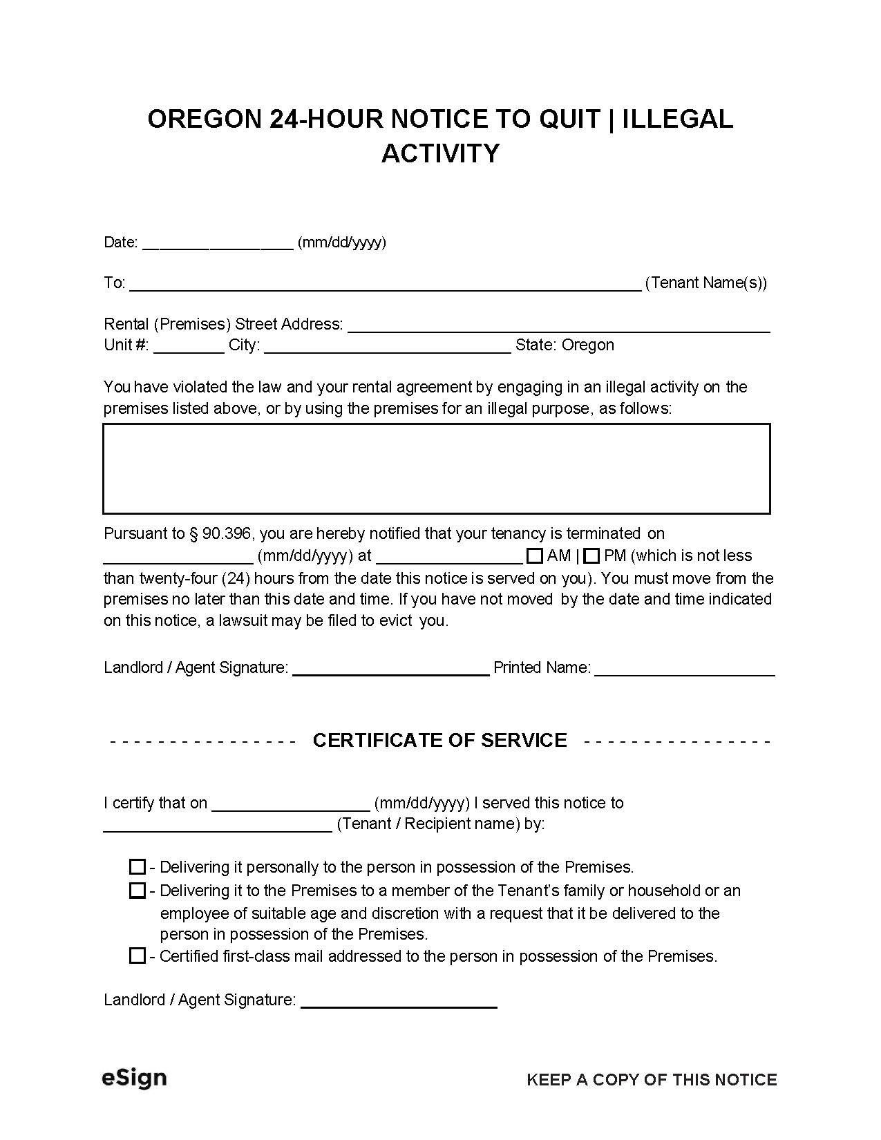 free-oregon-24-hour-notice-to-quit-illegal-activity-pdf-word
