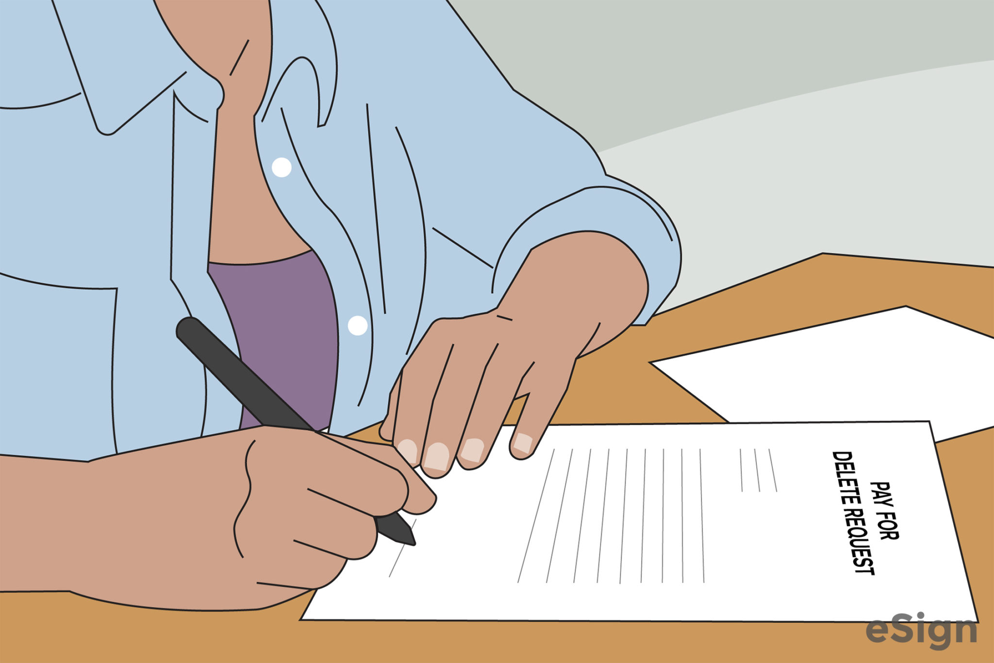 Pay For Delete Letter Template