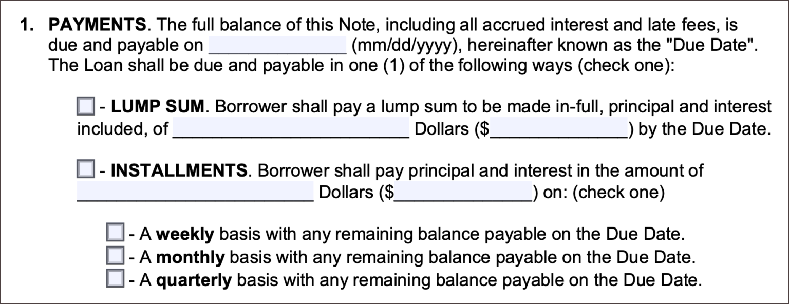 Free Secured Promissory Note Template Pdf Word 5376