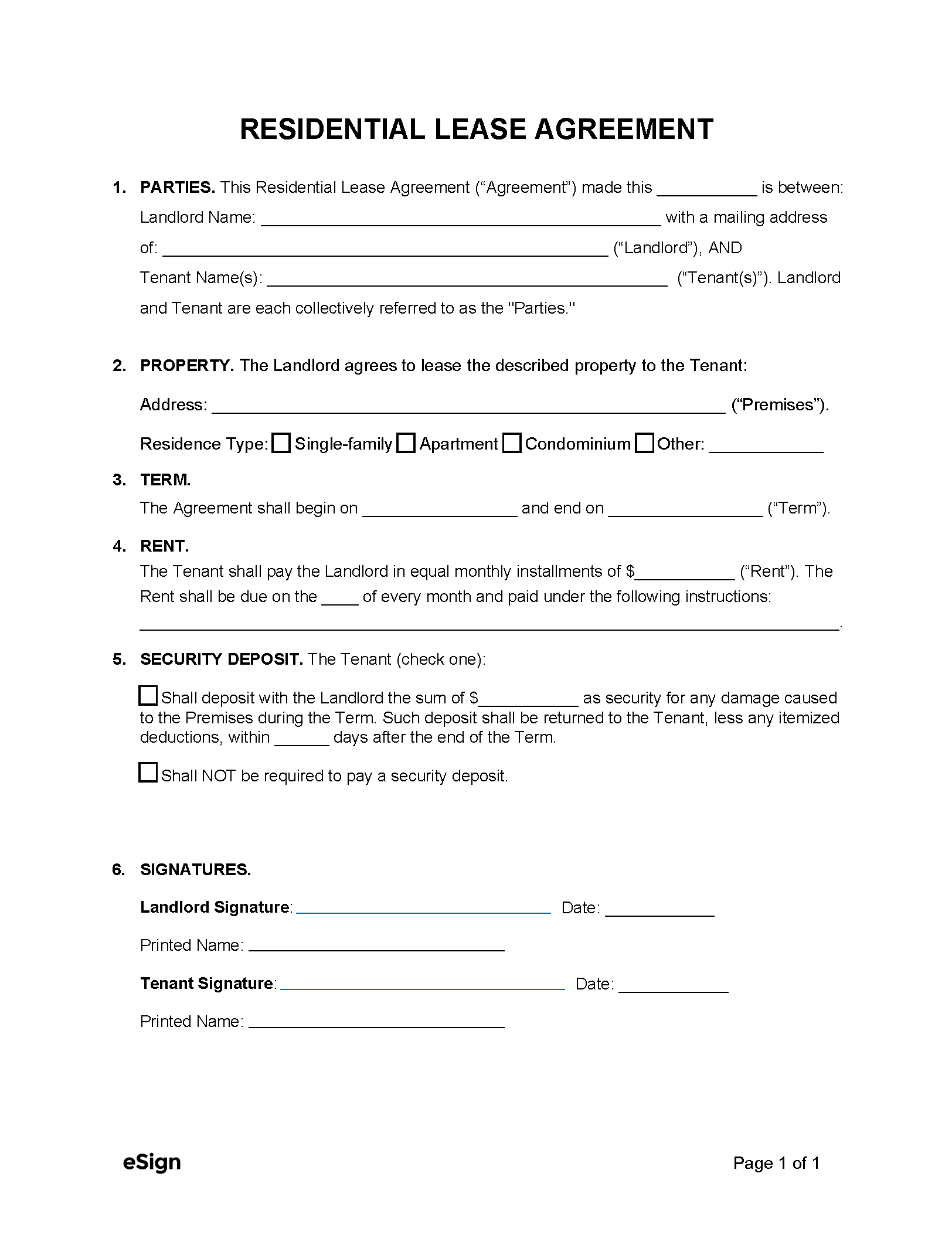 free-rental-agreement-template