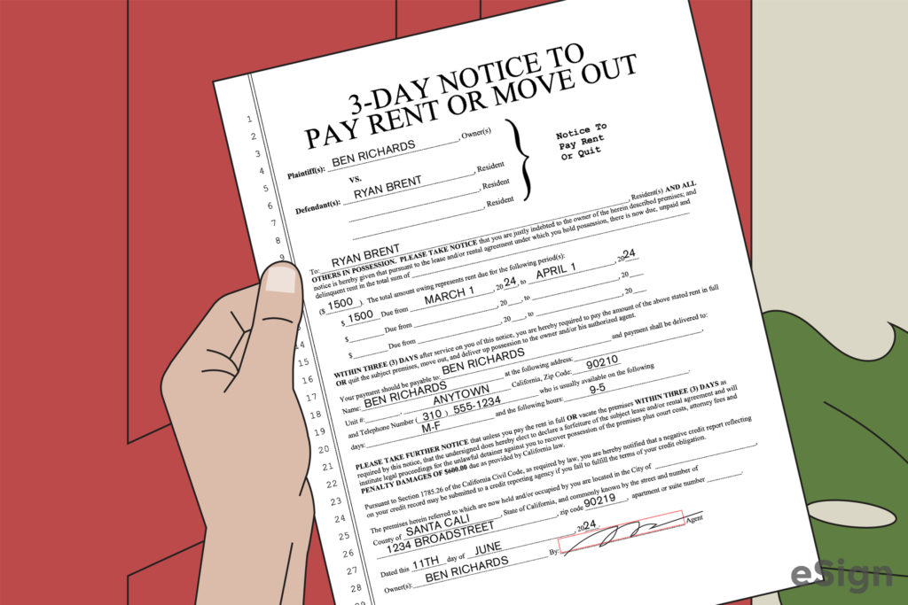 Free California Eviction Notice Templates (6) | PDF | Word