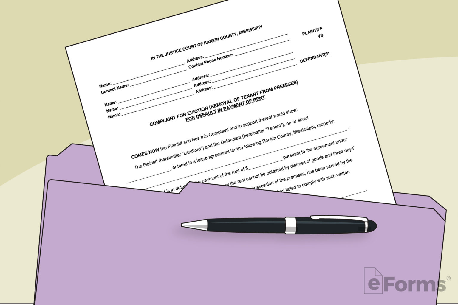 Free Mississippi Eviction Notice Templates (4) PDF Word