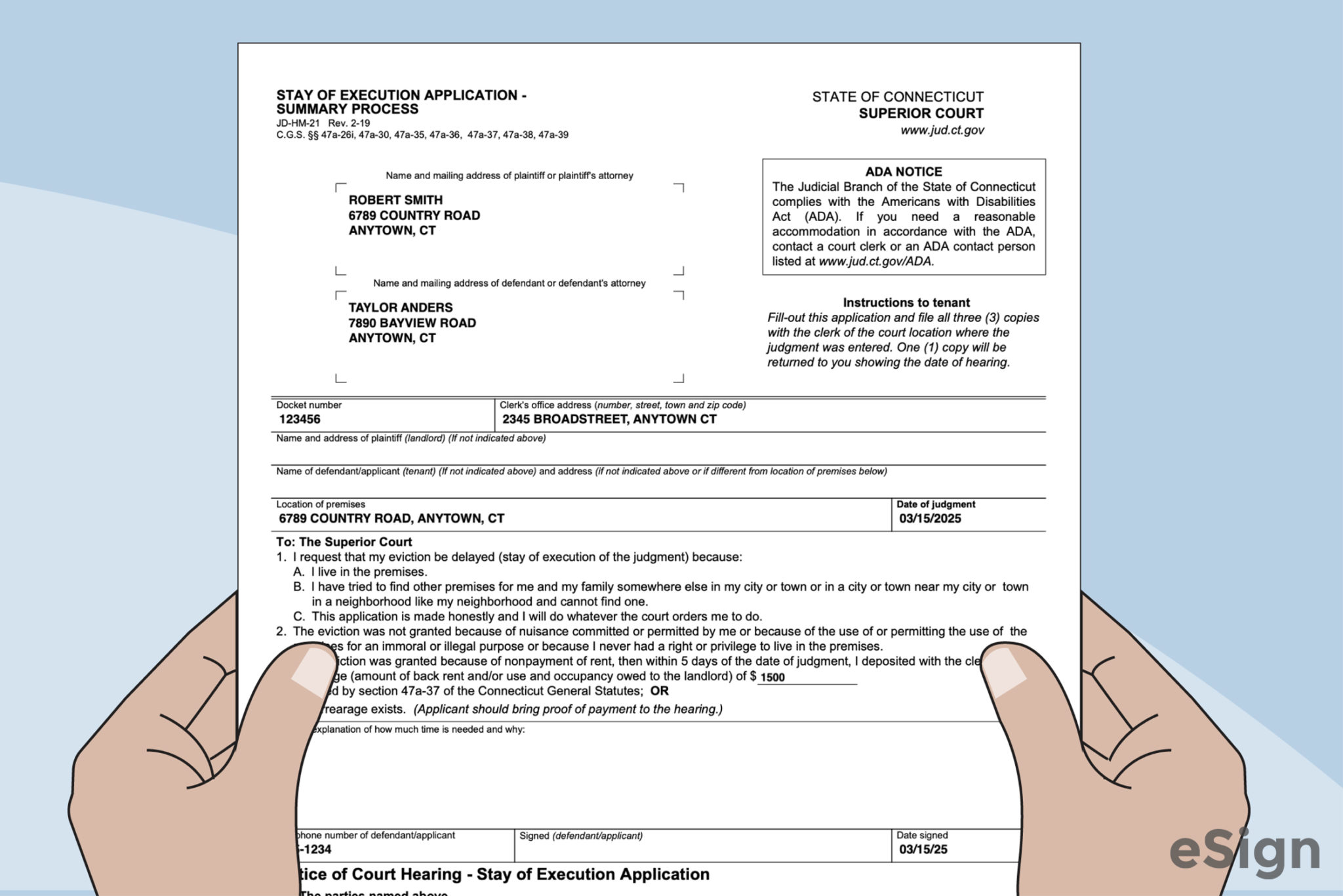 Free Connecticut Eviction Notice Templates (3) | PDF | Word