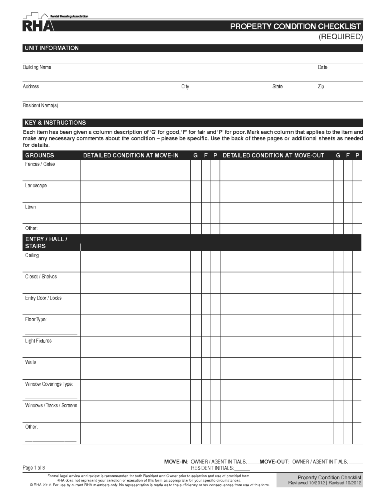 Free Washington Standard Residential Lease Agreement - PDF | Word