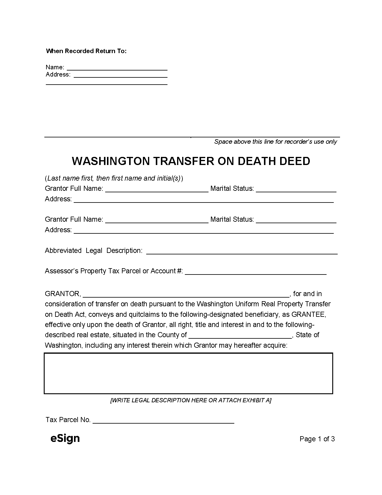 Printable Payable On Death Form Keep In Mind This Information Is 