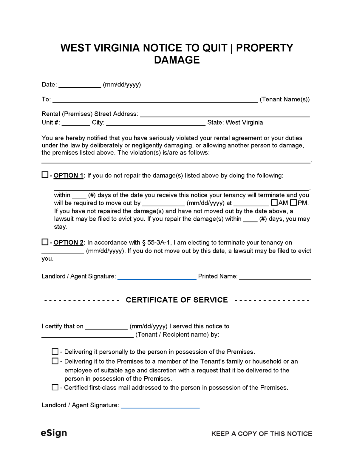 free-west-virginia-notice-to-quit-property-damage-pdf-word